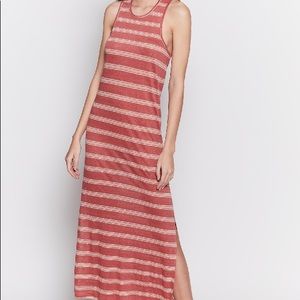 JOIE Brellen Twist Back Linen Tank Dress